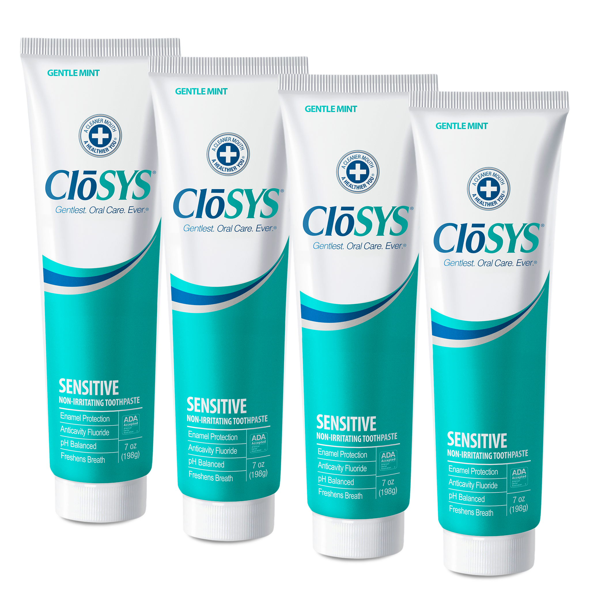 CloSYS Sulfate-Free Fluoride Toothpaste Mild Mint