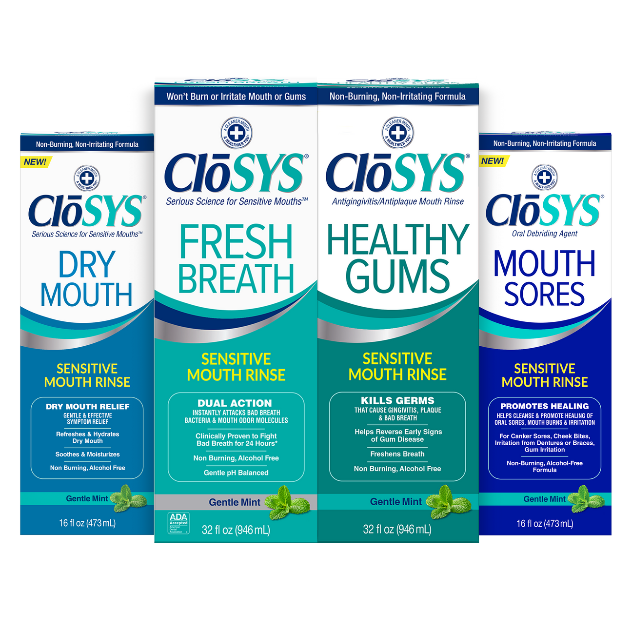 Closys Rns E CloSYS Mouth Sores Rinse | CloSYS