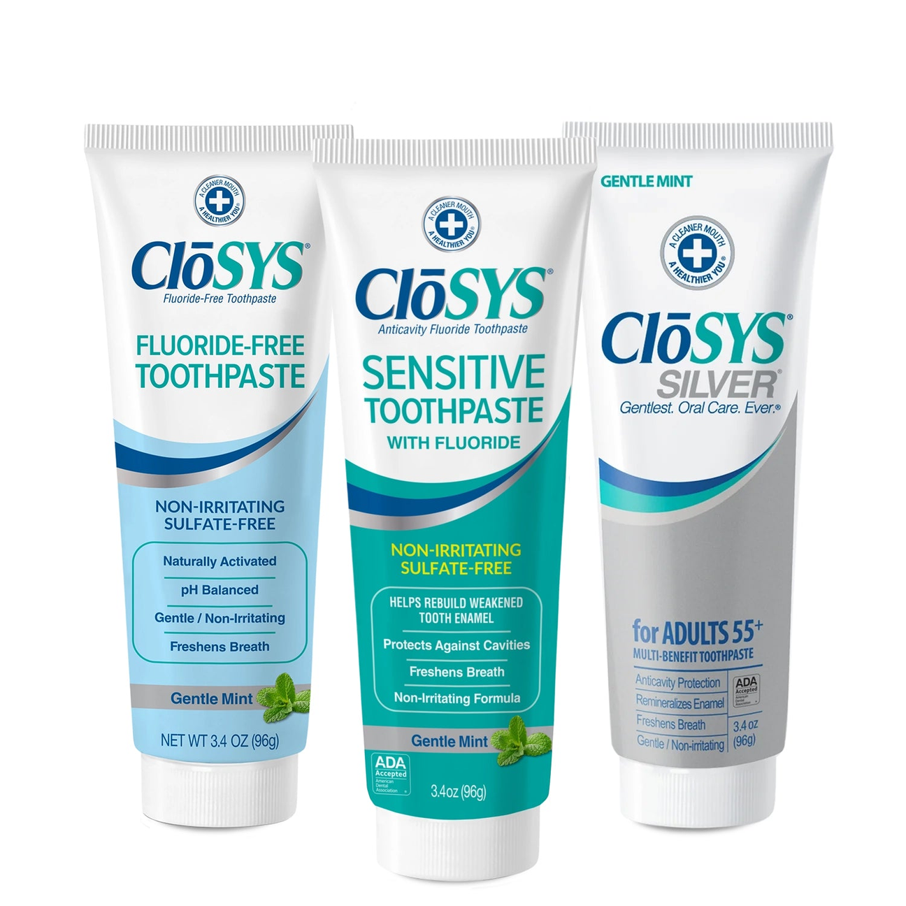 CloSYS Toothpaste Products | CloSYS