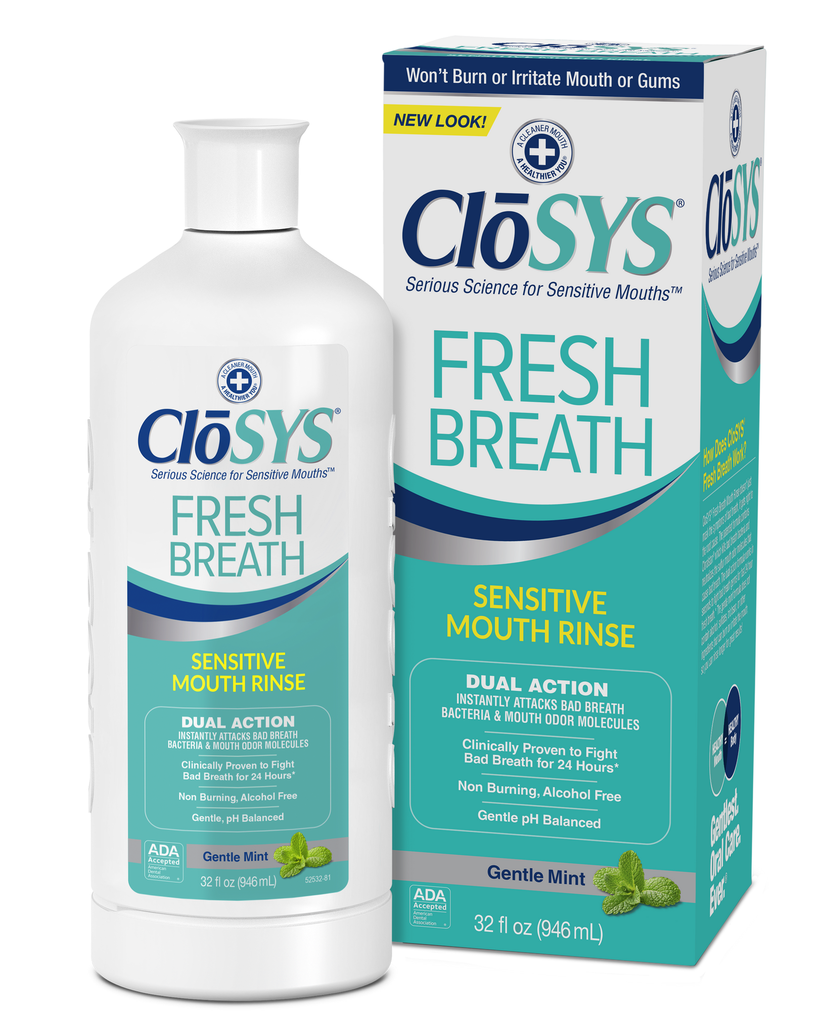 CloSYS Sensitive Fresh Breath Mouthwash | CloSYS