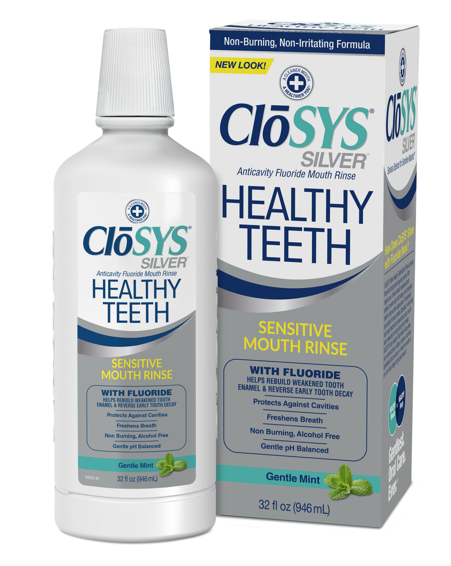 CloSYS Healthy Teeth Mouthwash | CloSYS