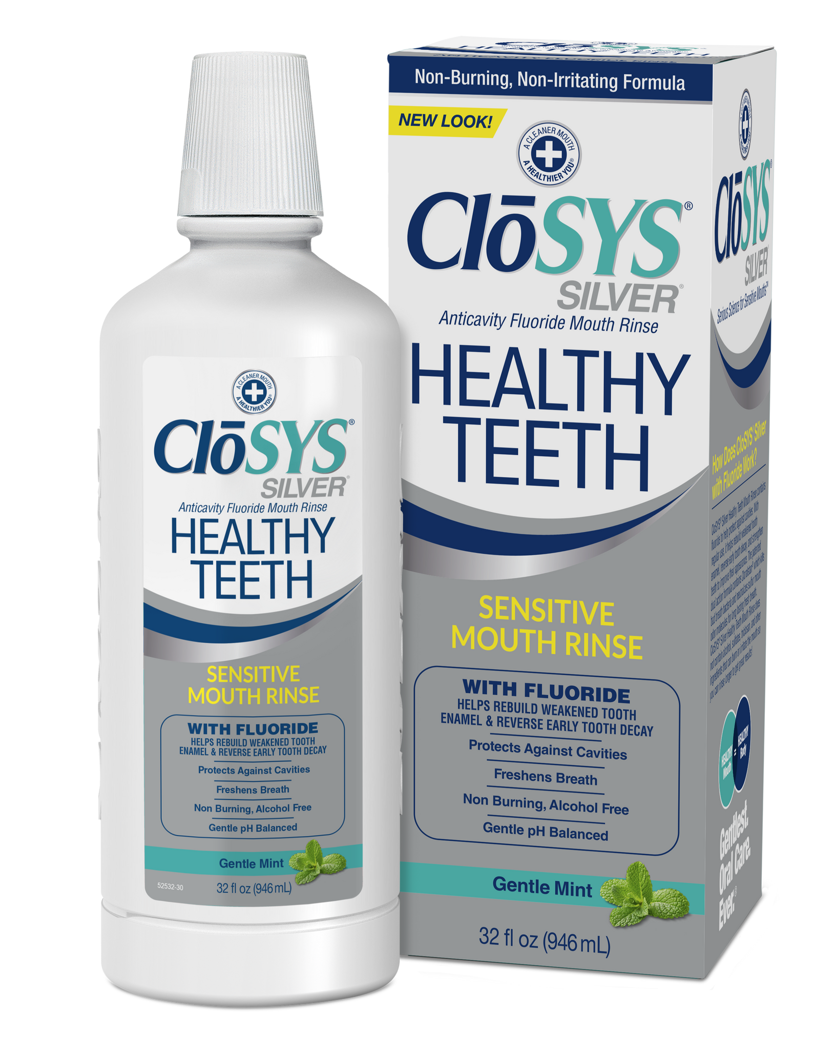 CloSYS Healthy Teeth Mouthwash