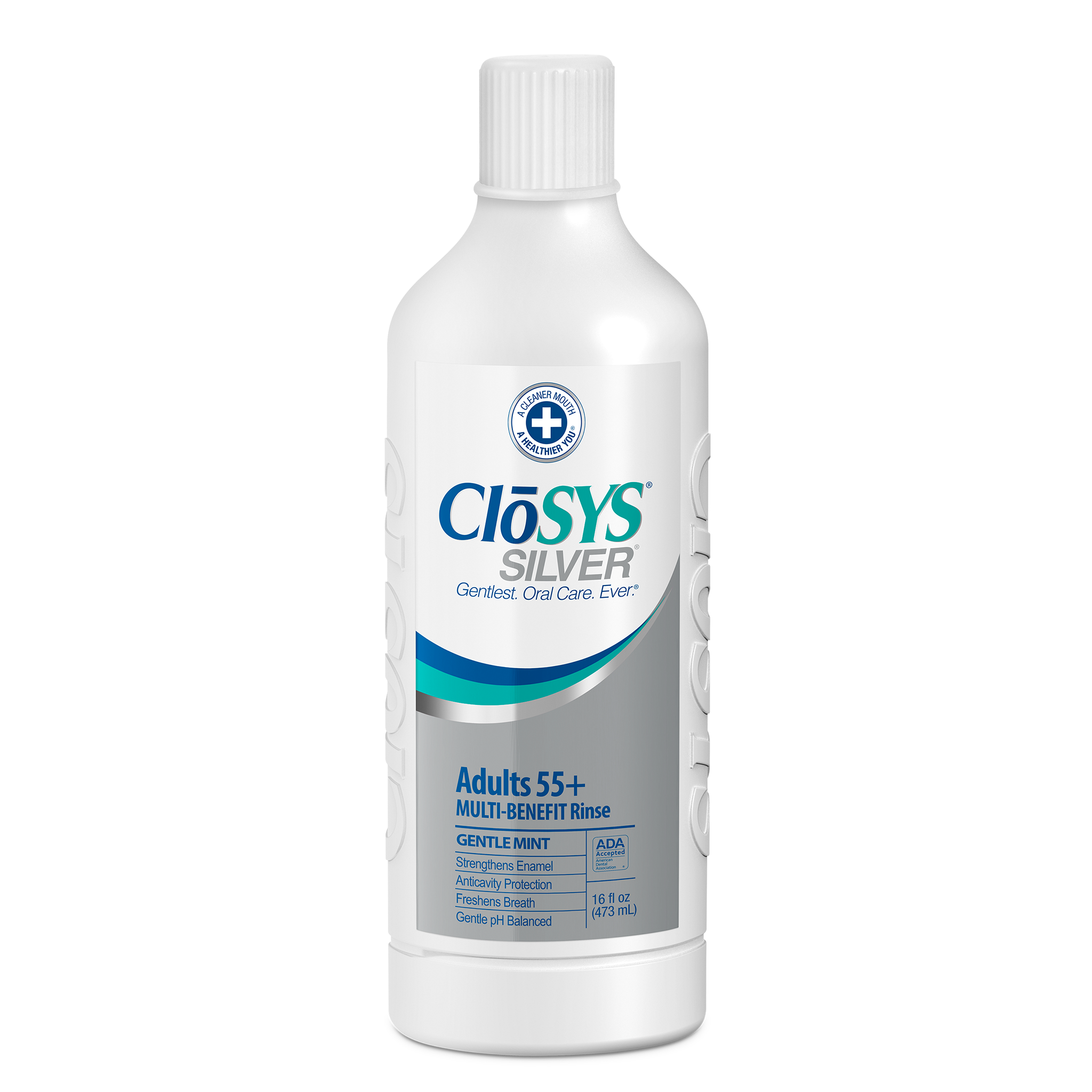 CloSYS Silver Multi-Benefit Fluoride Mouthwash